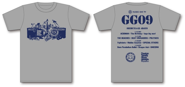 オフィシャルTシャツ（グレー）