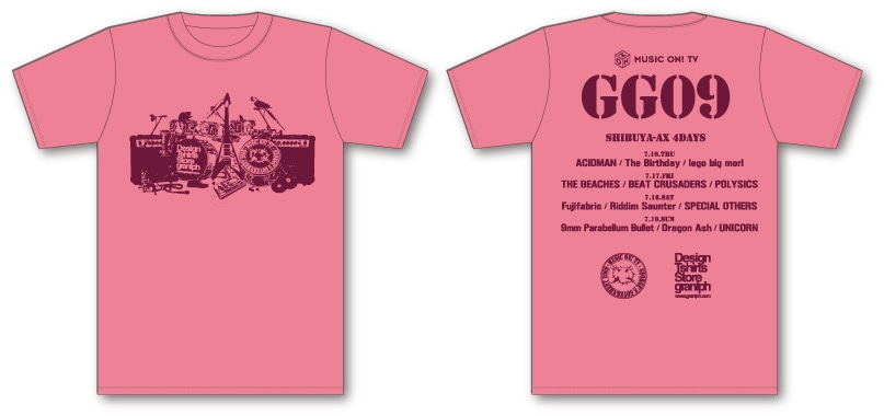 オフィシャルTシャツ（ピンク）