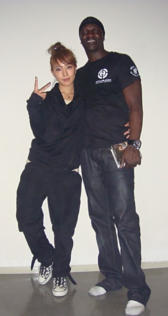 BoAとエイコンの仲睦まじい2ショット。