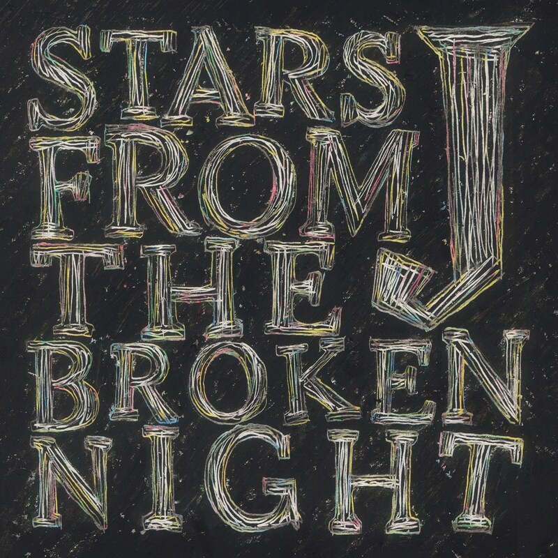 「STARS FROM THE BROKEN NIGHT」初回限定盤。タイトルの由来についてJは「昔から歌詞に『夜』をつけることが多かったので今回は敢えて『夜』を全面に出してみようと思いました」と語っている。