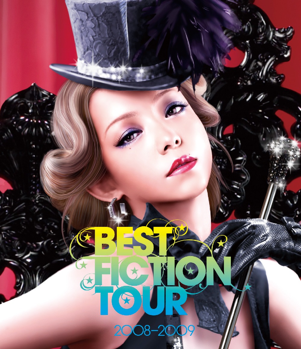 namie amuro BEST FICTION TOUR 2008-2009」Blu-ray盤ジャケット