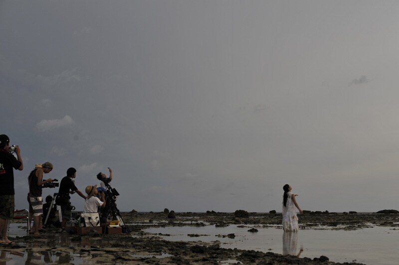 撮影終了直後に大雨に見舞われた奄美大島。天候にも恵まれた映像の仕上がりをお楽しみに。