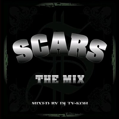「SCARS PRESENTS THE MIX」ジャケット写真。