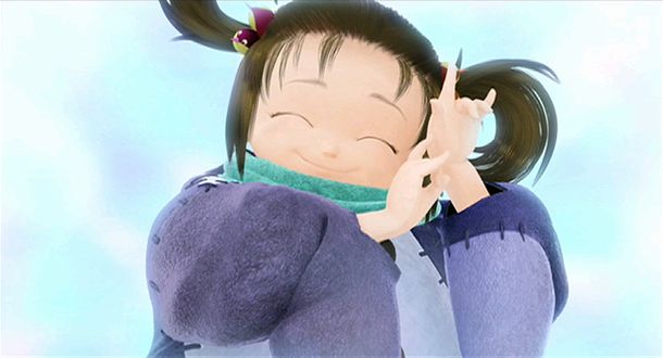 森迫永依が声を担当する主人公のココ。