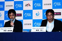 「LIVE for LOVE」実行委員会の幸坂登茂雄ディレクター（写真左）と麻田浩二クリエイティブディレクター（写真右）。