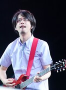 ASIAN KUNG-FU GENERATIONは韓国のメディアに大々的に取り上げられたことはないが、これまでの来韓ライブを体験したファンの口コミによって、ここまでの人気を集めている（写真提供：JISAN VALLEY ROCK FESTIVAL）。