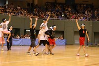 昨年優勝の「ラ・ゴリスープ」がカリカをリーダーに迎え、パワーアップ。「ラ・ゴリシュール」の実力を見よ！ (c)フォトプロ