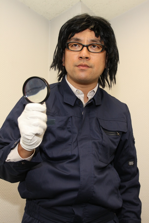 ドラマ「相棒」より、鑑識官・米沢守（レーザーラモンRG）。あらゆるボケを鑑識する、らしい。 (c)フォトプロ