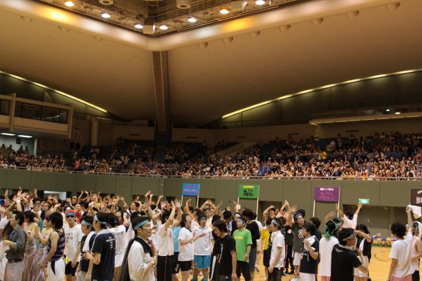 お客さんの温かい拍手に包まれ、夏の熱い大運動会は幕を閉じた。「また会いましょう！さようなら！」（ハロバイ金成） (c)フォトプロ