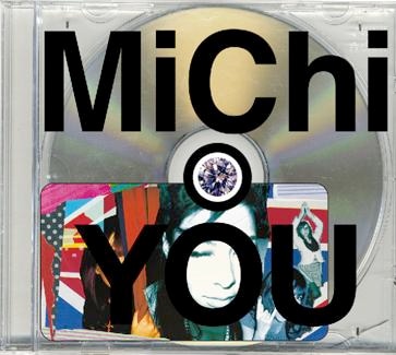 「YOU」ジャケット。MiChiは7月中にすでに7000枚のカードを書き終えており、残りは3000枚とのこと。