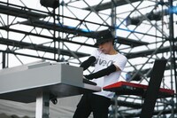 砂原良徳（写真は8月9日「WORLD HAPPINESS 2009」の様子）。