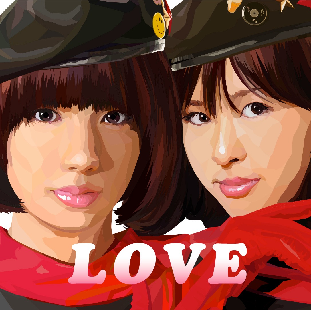 シングル「LOVE&HATE」Love versionジャケット