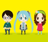 ナタリーPower Pushのコーナーでは「8 bit darling project ; DELUXE」の制作の背景を掘り下げるべく、Sweet VacationのDaichiと初音ミクの生みの親であるクリプトン・フューチャー・メディア伊藤博之社長の対談を掲載している。