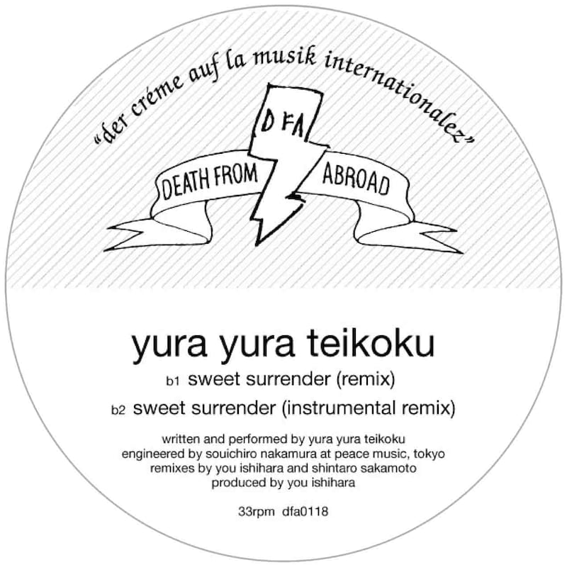 先行12inchシングル「Dekinai / Sweet Surrender」のB面。