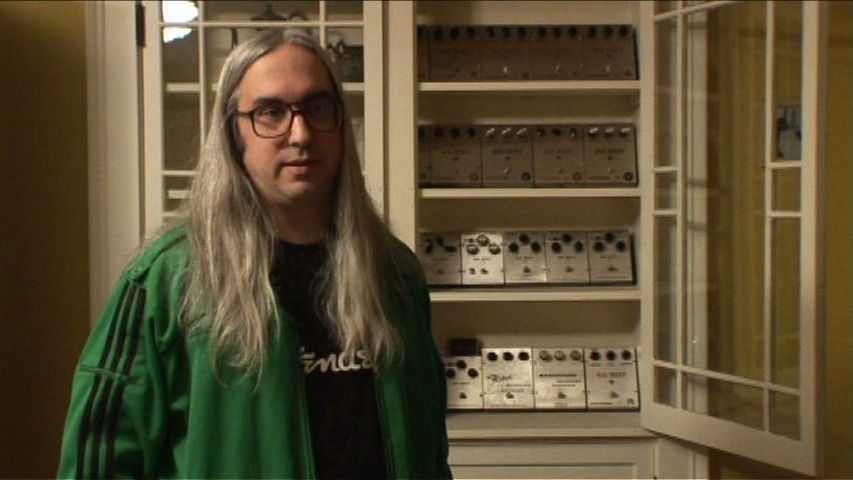 映画「FUZZ: THE SOUND THAT REVOLUTIONALIZED THE WORLD（ファズ：世界を変えた音）」のワンカット。