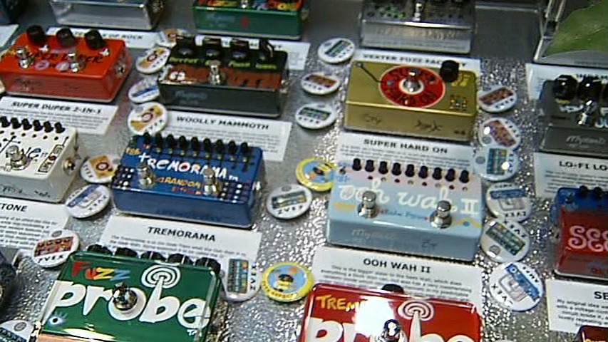 映画「FUZZ: THE SOUND THAT REVOLUTIONALIZED THE WORLD（ファズ：世界を変えた音）」のワンカット。