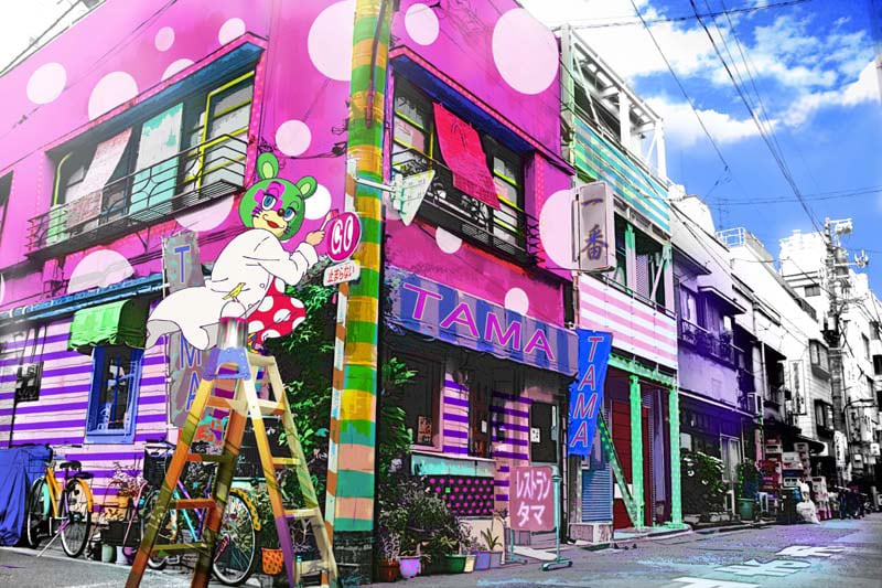 ビビッドすぎる色合いが妖しげなムードを醸す「空中ブランコ」キービジュアル。(C)空中ブランコ製作委員会