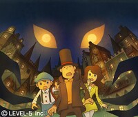 「ナゾトキ×出会いの物語」をコンセプトに制作された新シリーズ3部作・第1弾「レイトン教授と魔神の笛」（写真はキービジュアル）。