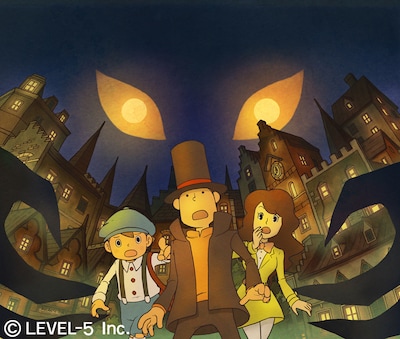 「ナゾトキ×出会いの物語」をコンセプトに制作された新シリーズ3部作・第1弾「レイトン教授と魔神の笛」（写真はキービジュアル）。