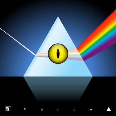 インパクトのあるジャケットデザインは、iLLと親交の深い宇川直宏によるもの。