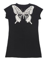 初回盤Cに封入されるTシャツ（黒ボディ×白プリント）バックプリント