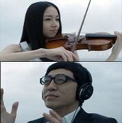 スカパラGAMOと宮本笑里がヘッドフォンCMで共演