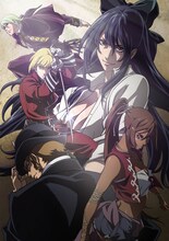 アニメ「戦う司書」キービジュアル