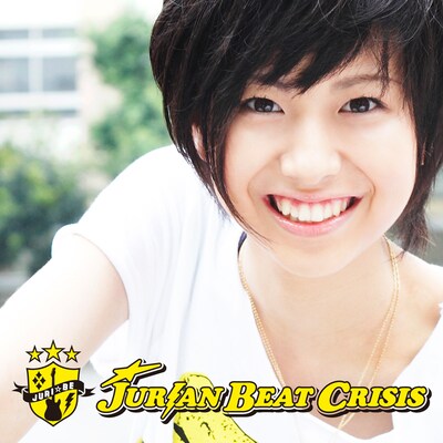 配信シングル「Go! Let's Go!」ジャケット。JURI☆BEは高校生なら誰もが共感できる「学園生活」をモチーフに、「高校生による、高校生のためのロック!!」を目指す。