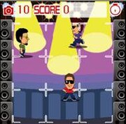 タイミングゲーム「Photograph」ゲーム画面。