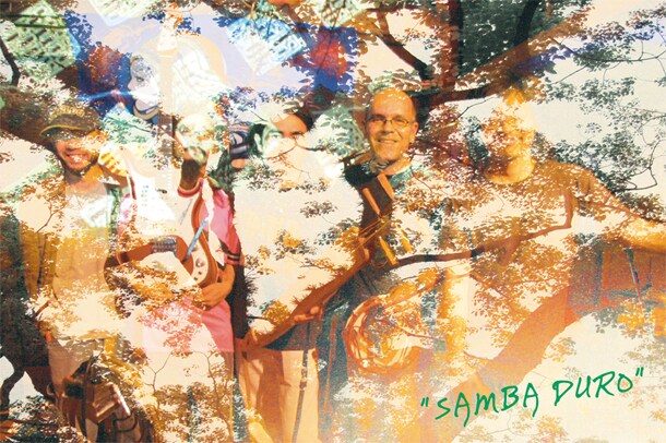 タイトルの「SAMBA DURO」はポルトガル語で「ラフなサンバ」もしくは「リオ・デ・ジャネイロの街で繰り広げられる、互いの音楽とダンスの美しさを競いあうサンバの戦い」という意味。