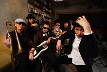 元KEMURIのTsudaと元POTSHOTのRyojiを中心に結成されたスカパンクバンド、REDEMPTION 97。