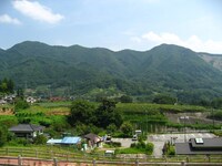 見晴らしのよい景色。