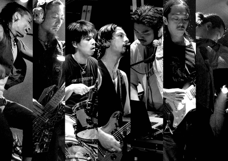 8月5日に初の配信限定シングル「CALLIN'」をリリースしたDragon Ash。YouTubeのインタビュー動画でKj(左から4番目)は来年2010年のアルバム発売を明言している。