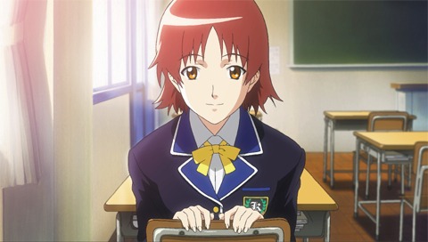 ヒロインの星川真希。(c)2009 Konami Digital Entertainment