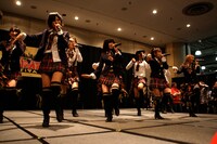 「NEW YORK ANIME FESTIVAL」ミニライブの様子。