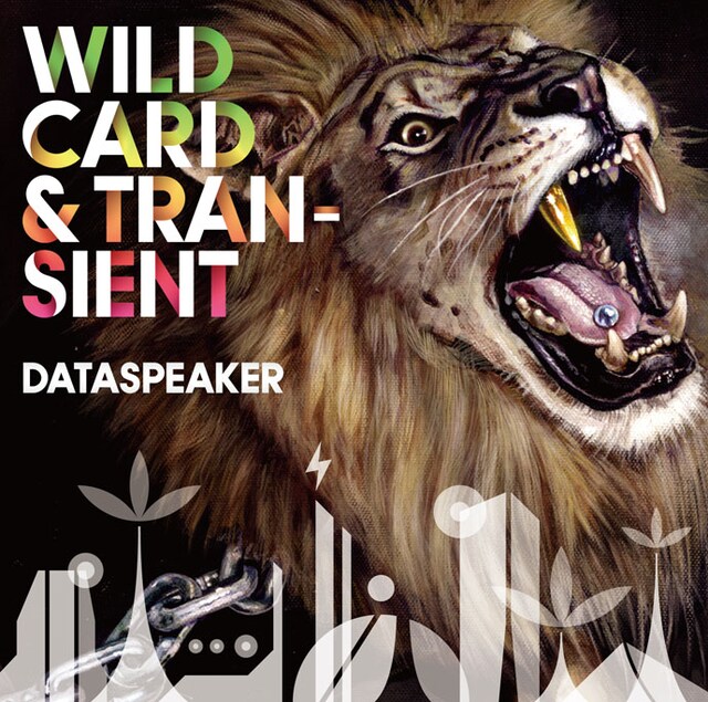 舌ピアス＆金歯のライオンが咆哮する「WILDCARD & TRANSIENT」ジャケット。