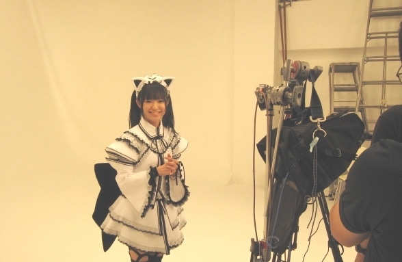 CM撮影の様子