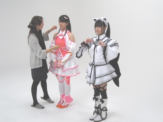 CM撮影の様子