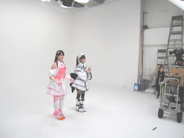 CM撮影の様子