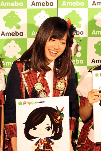 前田は自身のブログで、大河ドラマ出演決定をファンに報告。「福山（雅治）さんをはじめとする出演者の皆さんそしてスタッフの皆さんの足を引っ張らないようにがんばります」と、意気込みを語っている（写真は10月2日の「AKB48×アメーバピグ 特別番組」より）。