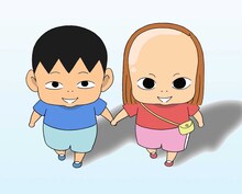 アニメ「ご姉弟物語」より。(c) 安達哲／講談社・テレビ朝日・シンエイ・ADK