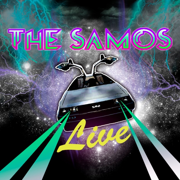 iTunes Store限定シングル「The SAMOS Live Mix」のジャケット。なお、ここに収められる音源「LIVE in STADIUM HOUSE 08'」は「INVOICE」初回限定盤のボーナスディスクにも収録。