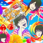 「JOYJOYプレミアムカード」見本画像。「JOYJOYエクスペリエンス」が人間の煩悩を濃縮したダンスロックチューンであることから枚数が108枚に決定した。