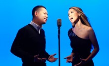 神経性胃炎の悪化を理由に10月26日にアーティスト活動休止を発表したDOUBLE（右）。名曲のリリースを直前に控えていただけに残念だが、1日も早い快復を願おう。