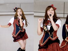 同じホリプロに所属する板野友美（写真左）と河西智美（右）は、ナットウエンジェルとして活躍。2人が出演するTBSラジオのポッドキャスト「ともとものヤギさん、おいで～♪」も配信中。