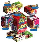 その実体は、5つの特典入りボックスとCDから構成された“おもちゃ箱”。