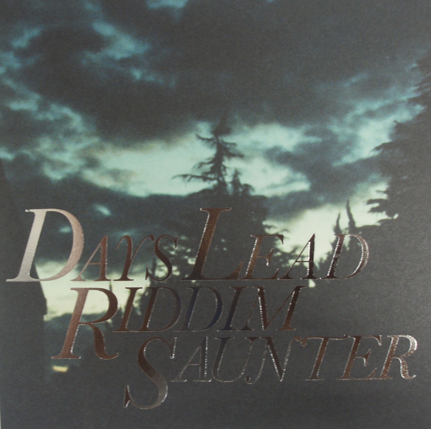 「Days Lead」ジャケット2