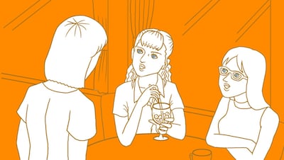 戸川純の厳しいダメ出しが入ったネタ「大なり小なり」は「何度も店じまい」WEB連載ページで観ることができるが、あまりおすすめはできない。