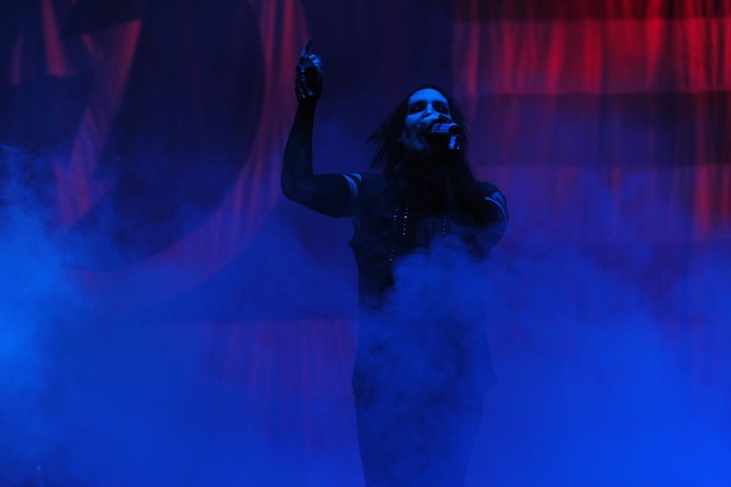 写真は「V-ROCK FESTIVAL '09」初日のヘッドライナーMARILYN MANSON。(C) V-ROCK FESTIVAL '09