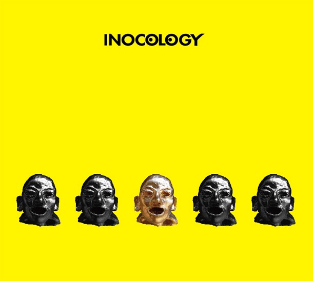 「INOCOLOGY」のジャケットに並んだ頭部模型は紙粘土製。